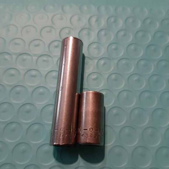 Vintage Lot 2 Craftsman 5/16" 6 Point 1/4" Drive Deep and Shallow Sockets - Picture 2 of 4